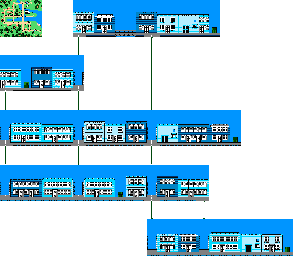 Thumbnail for a map of Sydney for the NES game Mario Is Missing!.