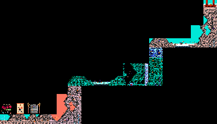 Thumbnail for a map of Stage-1 for the NES game Matendouji.