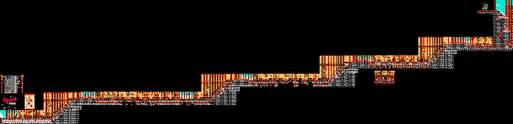 Thumbnail for a map of Stage-2 for the NES game Matendouji.