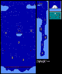 Thumbnail for a map of CosMc's Retreat Lvl 3: Constellations for the NES game M.C. Kids.