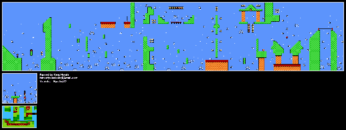 Thumbnail for a map of Ronald's PuzzLeWoRlD Lvl 2: Clowning Around for the NES game M.C. Kids.