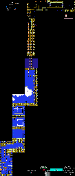 Thumbnail for a map of Crash Man (Enemies) for the NES game Mega Man II.