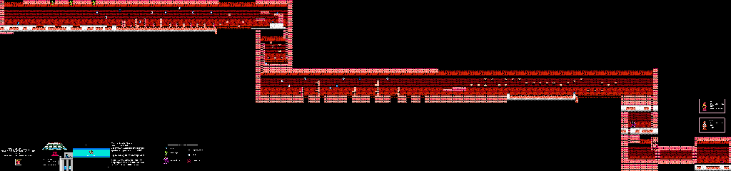 Thumbnail for a map of Heat Man (Enemies) for the NES game Mega Man II.