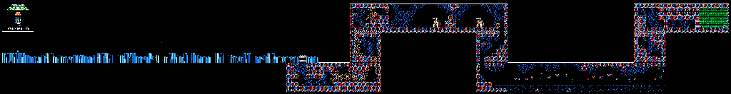 Thumbnail for a map of Gemini Man for the NES game Mega Man III.