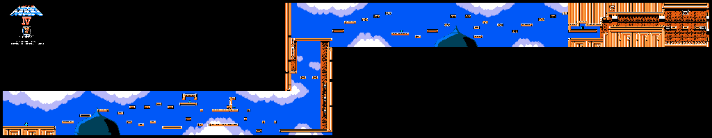 Thumbnail for a map of Dr. Cossack's Citadel Level 3 for the NES game Mega Man IV.