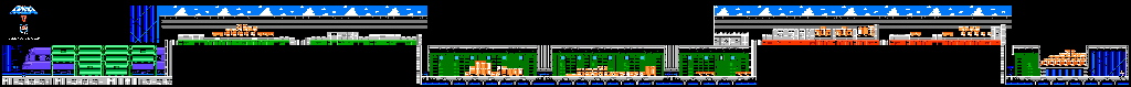 Thumbnail for a map of Charge Man for the NES game Mega Man V.