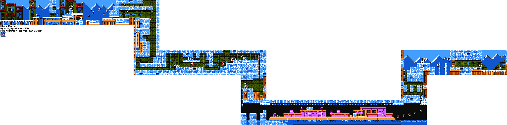 Thumbnail for a map of Blizzard Man (Enemies) for the NES game Mega Man VI.