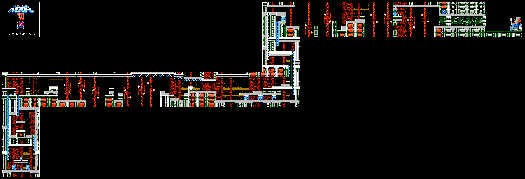 Thumbnail for a map of Mr. X's Fortress Level 3 for the NES game Mega Man VI.