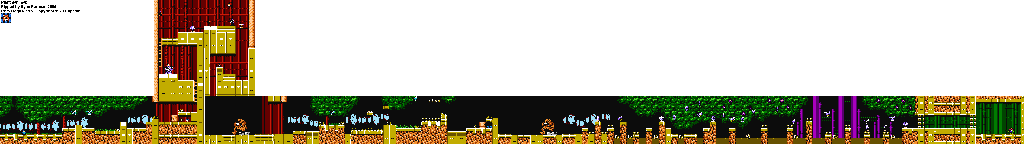 Thumbnail for a map of Plant Man (Enemies) for the NES game Mega Man VI.