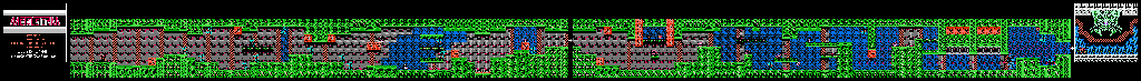 Thumbnail for a map of Normal Mode Stage 1 for the NES game Metal Storm.