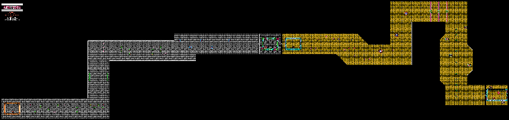 Thumbnail for a map of Normal Mode Stage 4 for the NES game Metal Storm.