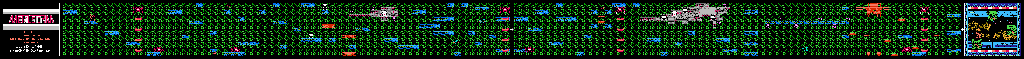 Thumbnail for a map of Normal Mode Stage 6 for the NES game Metal Storm.