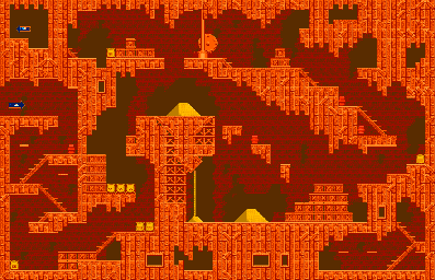 Thumbnail for a map of Pete's Hideout (Advanced) Level 2 for the NES game Mickey's Adventures In Numberland.