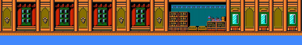 Thumbnail for a map of Round 3 Area 2 for the NES game Mighty Final Fight.