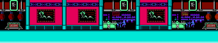Thumbnail for a map of Round 4 Area 3 for the NES game Mighty Final Fight.