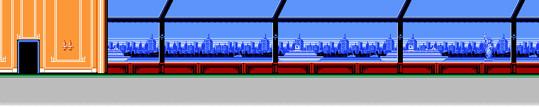 Thumbnail for a map of Round 5 Area 3 for the NES game Mighty Final Fight.