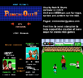 Thumbnail for a map of Major Circuit Great Tiger for the NES game Mike Tyson's Punch-Out!!.