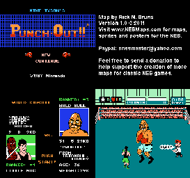 Thumbnail for a map of World Circuit Bald Bull for the NES game Mike Tyson's Punch-Out!!.