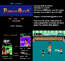 Thumbnail for a map of World Circuit Don Flamenco for the NES game Mike Tyson's Punch-Out!!.