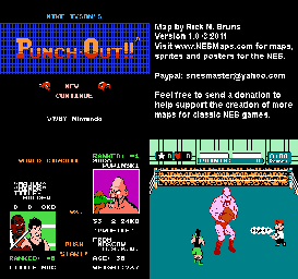 Thumbnail for a map of World Circuit Soda Popinski for the NES game Mike Tyson's Punch-Out!!.