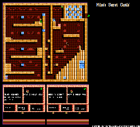 Thumbnail for a map of Room C for the NES game Milon's Secret Castle.