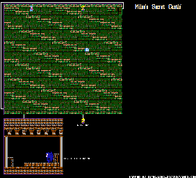 Thumbnail for a map of Room L for the NES game Milon's Secret Castle.
