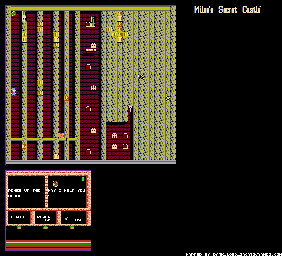 Thumbnail for a map of Room N for the NES game Milon's Secret Castle.