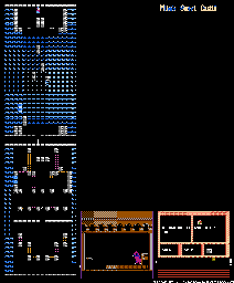 Thumbnail for a map of Room R for the NES game Milon's Secret Castle.
