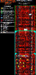 Thumbnail for a map of Deran's Tower for the NES game Minelvaton Saga.