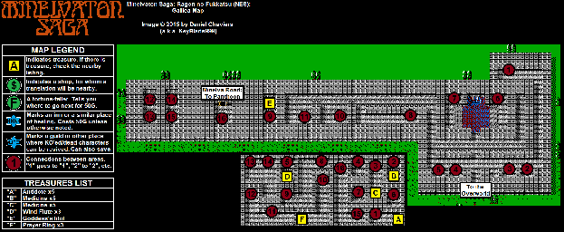 Thumbnail for a map of Galilea for the NES game Minelvaton Saga.