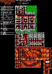 Thumbnail for a map of Gula's Temple for the NES game Minelvaton Saga.