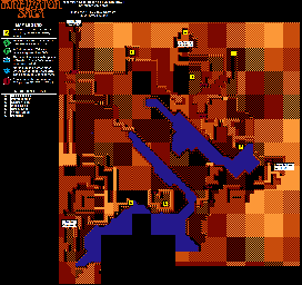 Thumbnail for a map of Ice Palace Cave for the NES game Minelvaton Saga.