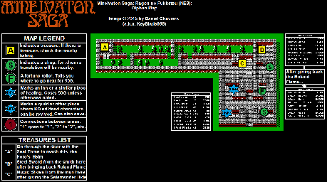 Thumbnail for a map of Olphan for the NES game Minelvaton Saga.