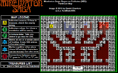 Thumbnail for a map of Pantheon for the NES game Minelvaton Saga.