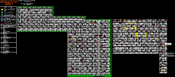Thumbnail for a map of Rabant Castle for the NES game Minelvaton Saga.