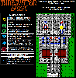 Thumbnail for a map of Yurian Temple for the NES game Minelvaton Saga.