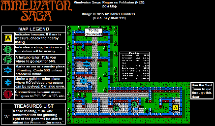 Thumbnail for a map of Zola for the NES game Minelvaton Saga.