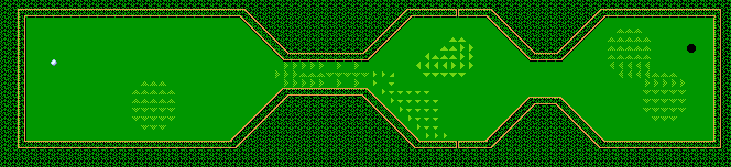 Thumbnail for a map of Challenge Hole 4 for the NES game Mini-Putt.