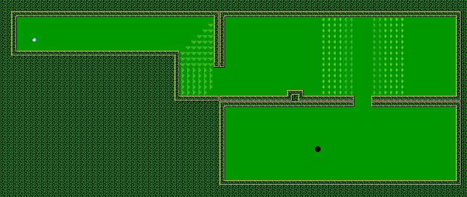 Thumbnail for a map of Challenge Hole 5 for the NES game Mini-Putt.