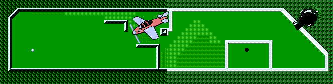 Thumbnail for a map of Classic Hole 4 for the NES game Mini-Putt.