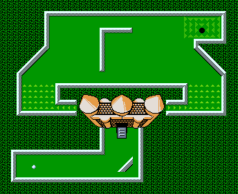 Thumbnail for a map of Classic Hole 8 for the NES game Mini-Putt.