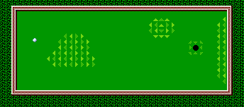 Thumbnail for a map of Deluxe Hole 3 for the NES game Mini-Putt.