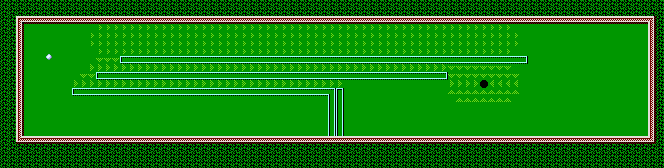 Thumbnail for a map of Deluxe Hole 6 for the NES game Mini-Putt.