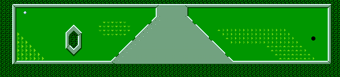 Thumbnail for a map of Traditional Hole 8 for the NES game Mini-Putt.