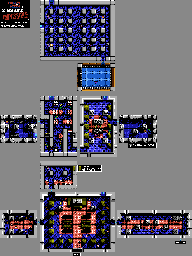 Thumbnail for a map of Area 3-1 for the NES game Mission: Impossible.