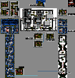 Thumbnail for a map of Area 4-2 for the NES game Mission: Impossible.