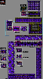 Thumbnail for a map of Area 6-2 for the NES game Mission: Impossible.