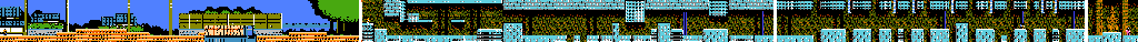 Thumbnail for a map of Stage 1 for the NES game Mitsume ga Tooru.