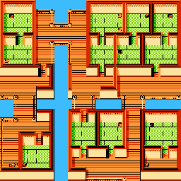 Thumbnail for a map of Bimbogami Scenario Zenni King Castle - 3F for the NES game Momotarou Densetseu Gaiden.