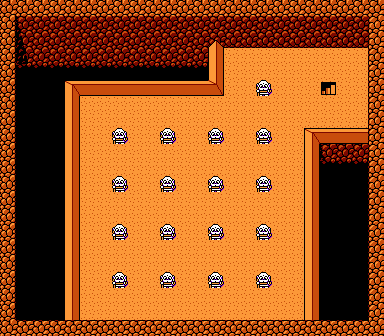 Thumbnail for a map of Urashima Scenario Jizo Tower - 2F for the NES game Momotarou Densetseu Gaiden.